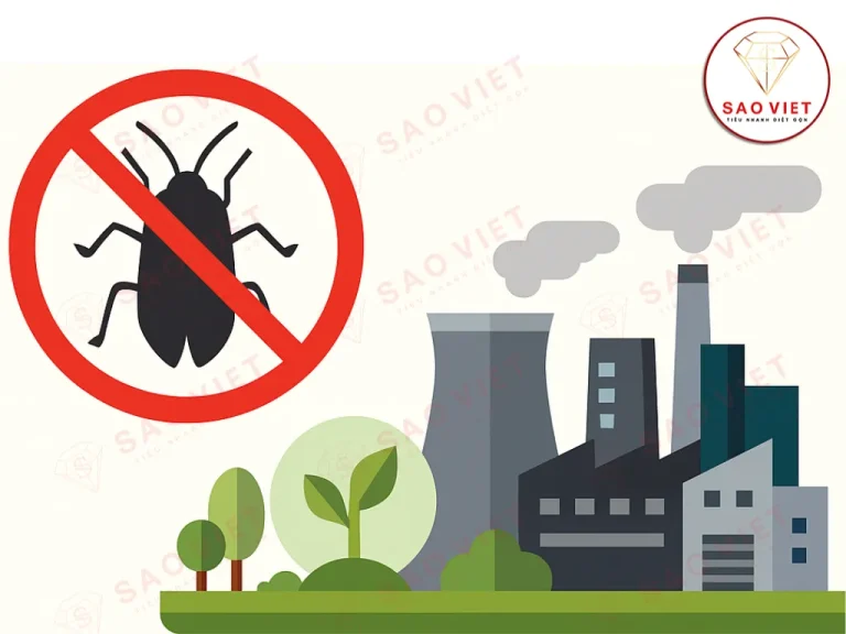 Ngăn chặn côn trùng tấn công nhà máy Ngăn chặn côn trùng tấn công nhà máy