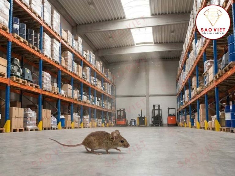 Chuột trong kho bãi lớn