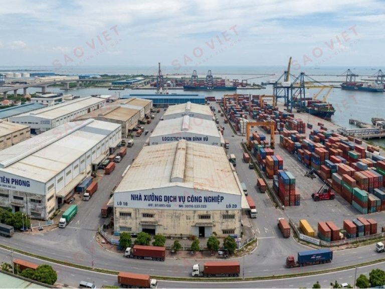 Dịch Vụ Diệt Nhện Hải Phòng – VSIP, An Dương 1 Ảnh khu kho bãi/nhà xưởng gần cảng Hải Phòng