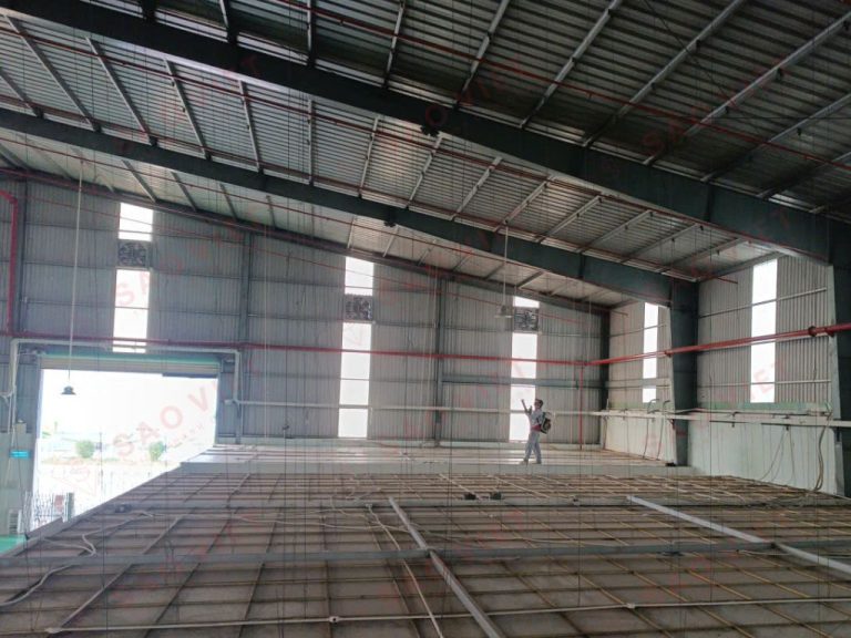 Đội ngũ kỹ thuật tác nghiệp tại các địa hình khó khăn như nhà kho cao tầng