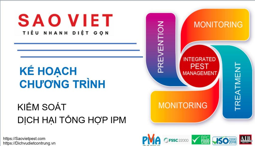 IPM - Chương trình kiểm soát côn trùng dịch hại tổng hợp